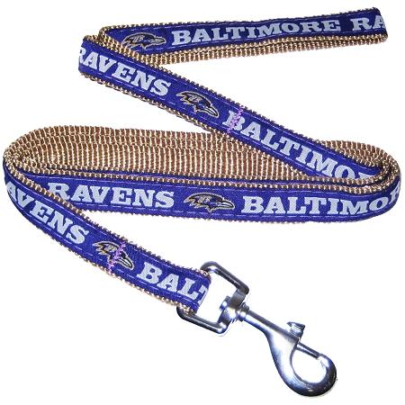Baltimore Ravens NFL Dog Leash - Medium