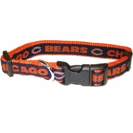 Chicago Bears NFL Dog Collar - Large
