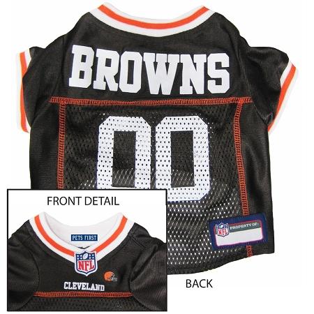 Cleveland Browns NFL Dog Jersey - Medium