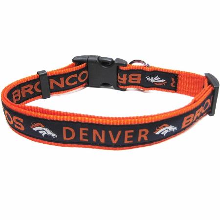 Denver Broncos NFL Dog Collar - Small