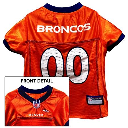 Denver Broncos NFL Dog Jersey - Large