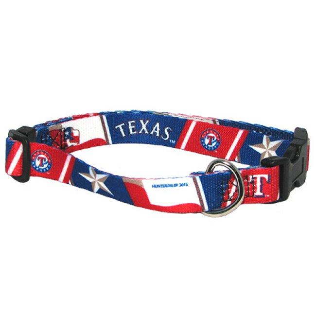 Texas Rangers Dog Collar - Medium