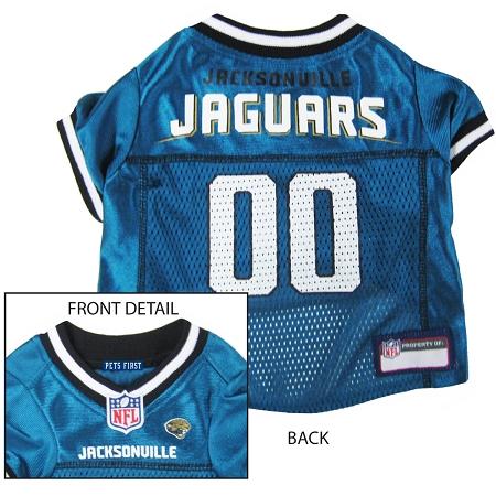Jacksonville Jaguars NFL Dog Jersey - Extra Small