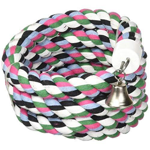 Extra Large Rainbow Cotton Rope Boing with Bell HB556