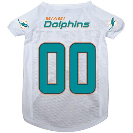 Miami Dolphins Deluxe Dog Jersey - Small