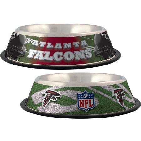 Atlanta Falcons Dog Bowl - Stainless