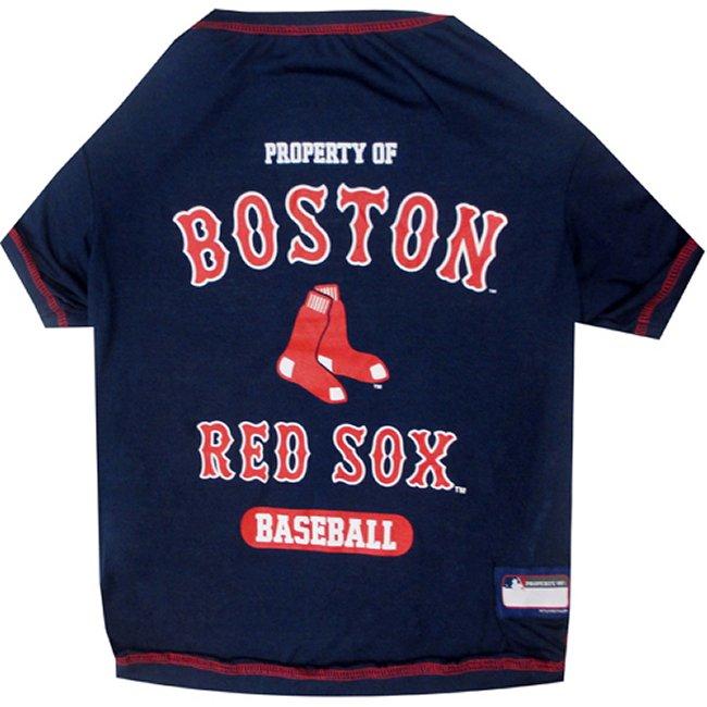 Boston Red Sox Dog Tee Shirt - Medium
