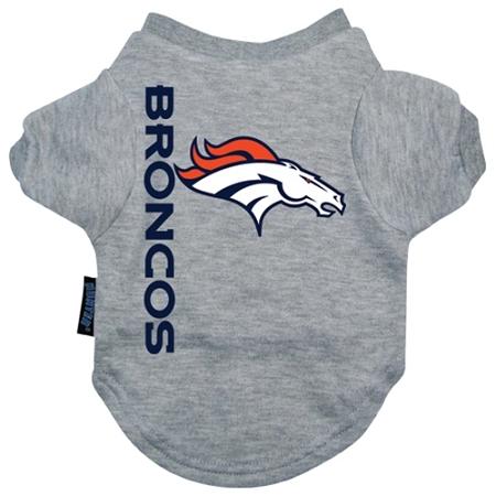 Denver Broncos Dog Tee Shirt - Medium