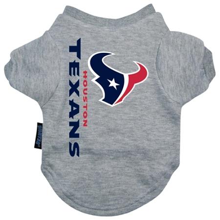Houston Texans Dog Tee Shirt - Extra Large