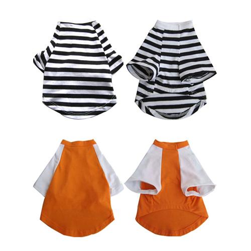 Pretty Pet Apparel with Sleeves Asst 5 (set of 2)