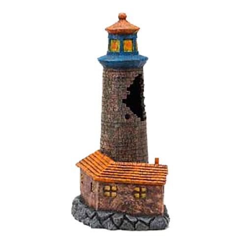 K&A Ornaments - Lighthouse with Orange Roof - Standard