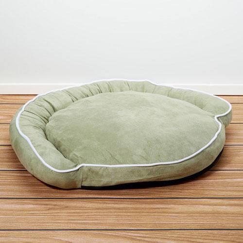 Iconic Pet - Luxury Bolster Pet Bed - Moss - Large