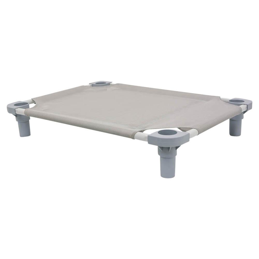 30x22 Pet Cot in Gray with Gray Legs, Unassembled