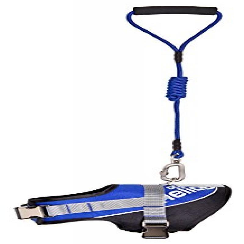 Helios Bark-Mudder Easy Tension 3M Reflective Endurance 2-In-1 Adjustable Dog Leash And Harness