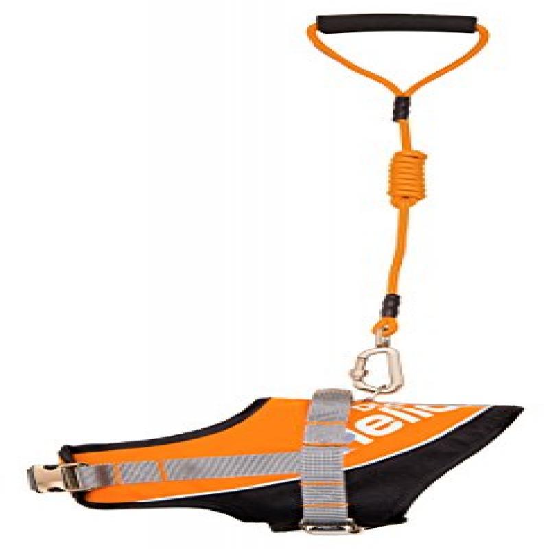 Helios Bark-Mudder Easy Tension 3M Reflective Endurance 2-In-1 Adjustable Dog Leash And Harness