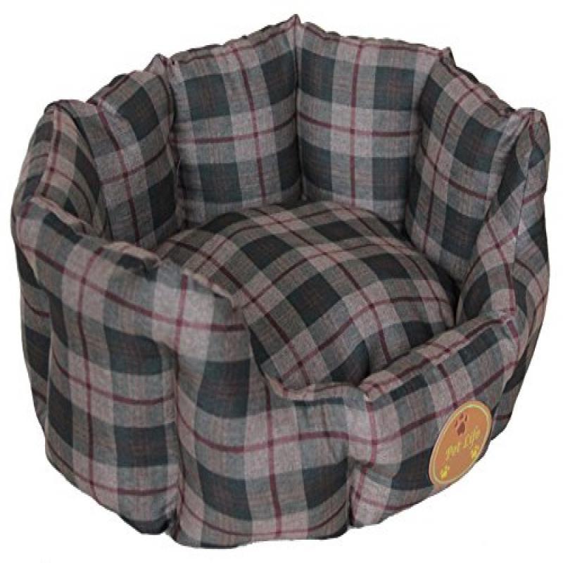 Wick-Away Nano-Silver And Anti-Bacterial Water Resistant Round Circular Dog Bed