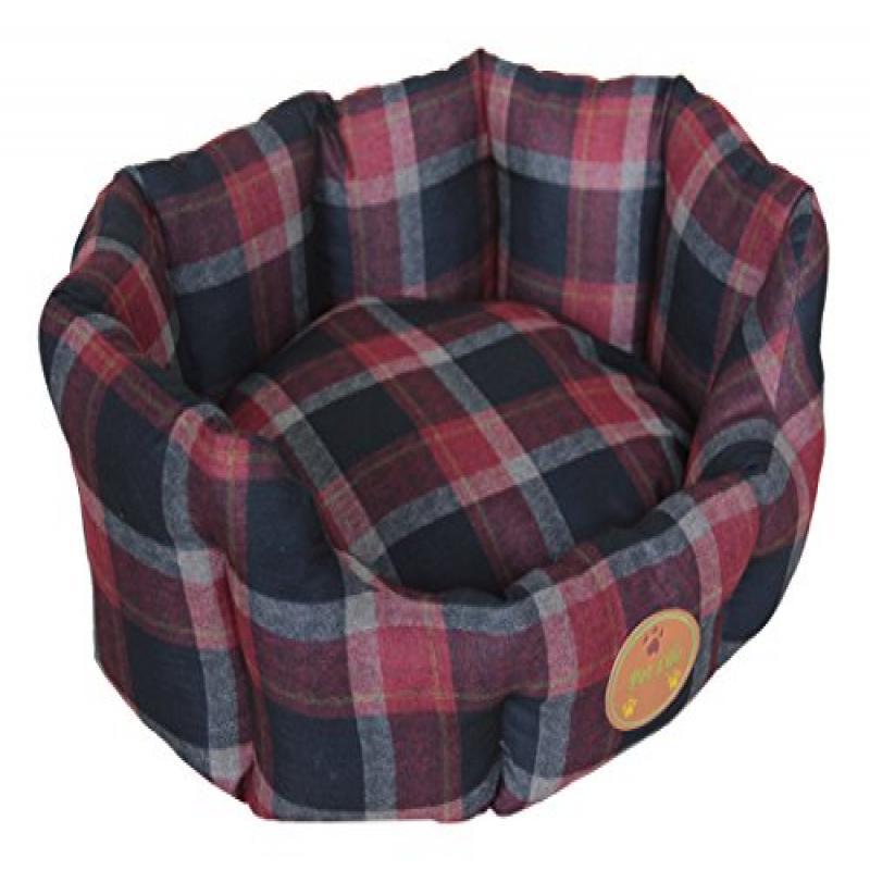 Wick-Away Nano-Silver And Anti-Bacterial Water Resistant Round Circular Dog Bed