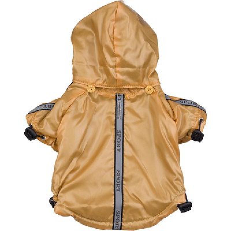 Reflecta-Sport Adustable Reflective Weather-Proof Pet Rainbreaker Jacket