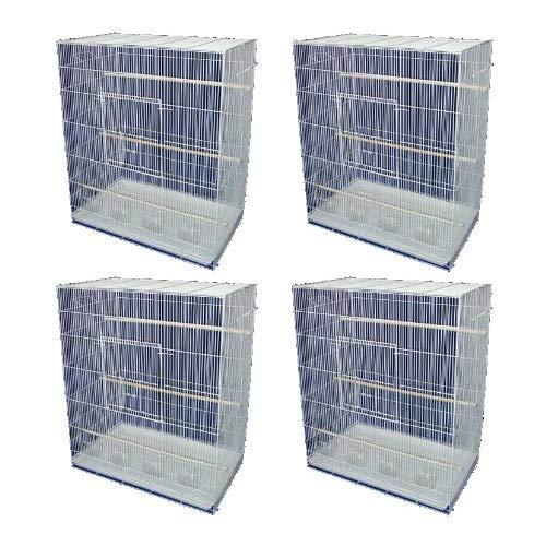 Lot of 4 Large Breeding Cages - White