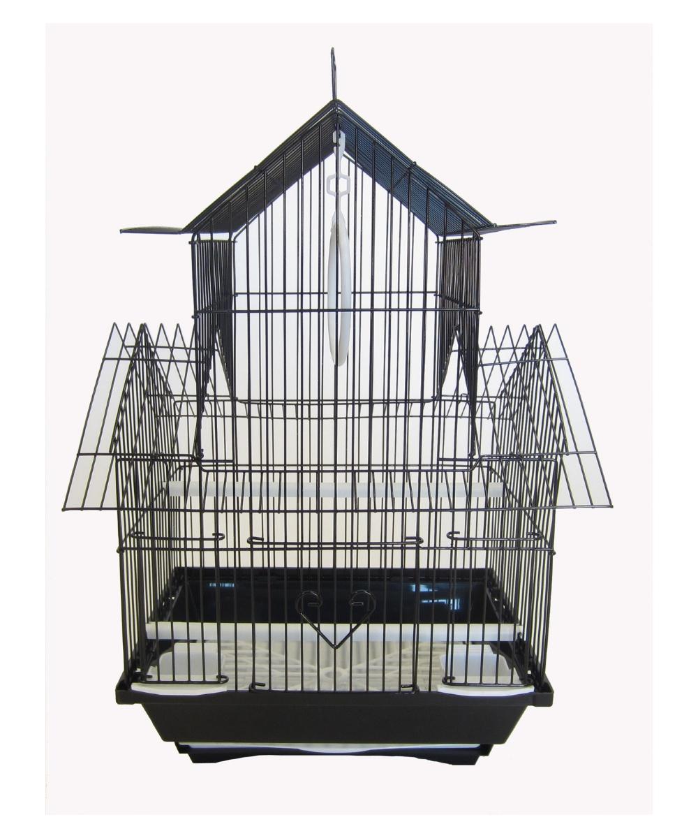 YML A1144BLK Pagoda Top Cage, Small