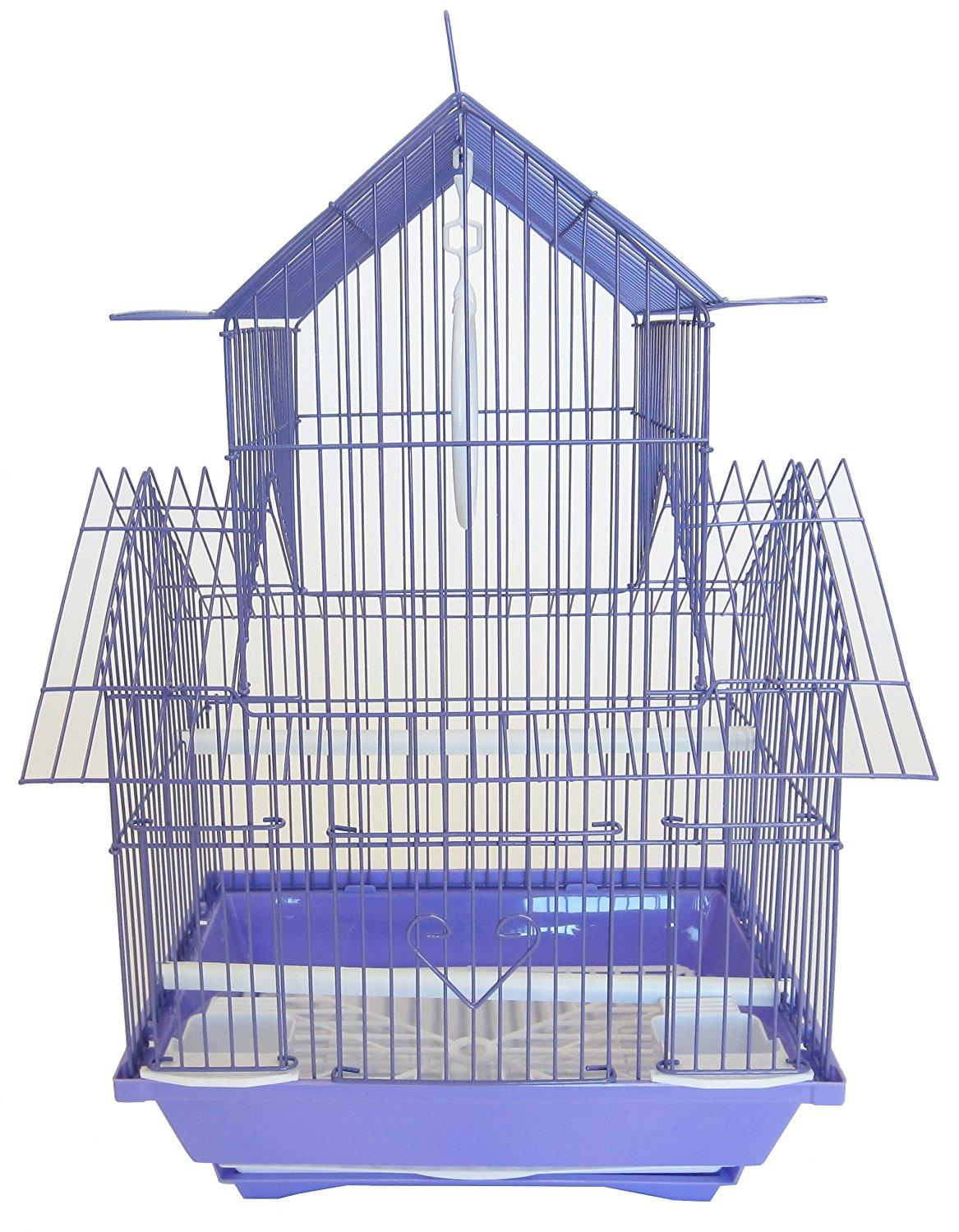 YML A1144PUR Pagoda Top Cage, Small