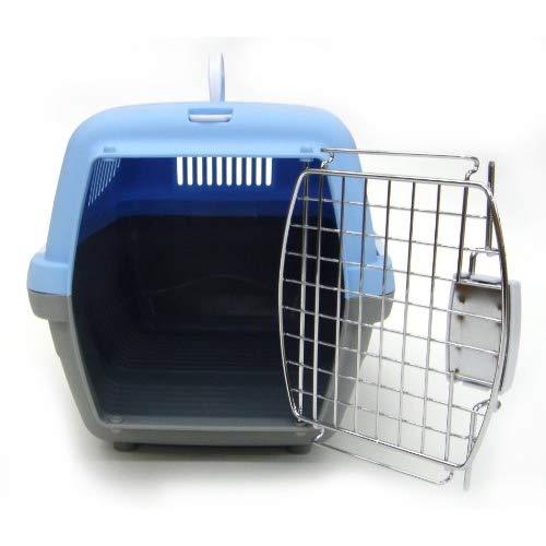 Small Plastic Carrier for Small Animal, Blue