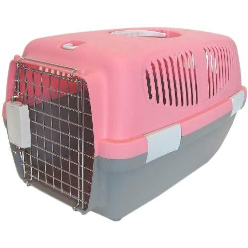 Small Plastic Carrier for Small Animal, Pink