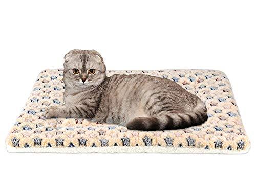 FJWYSANGU Pet Blanket Premium Fluffy Flannel Cushion Soft and Warm Mat for Dogs Cats Small Size Animal Blue Stars