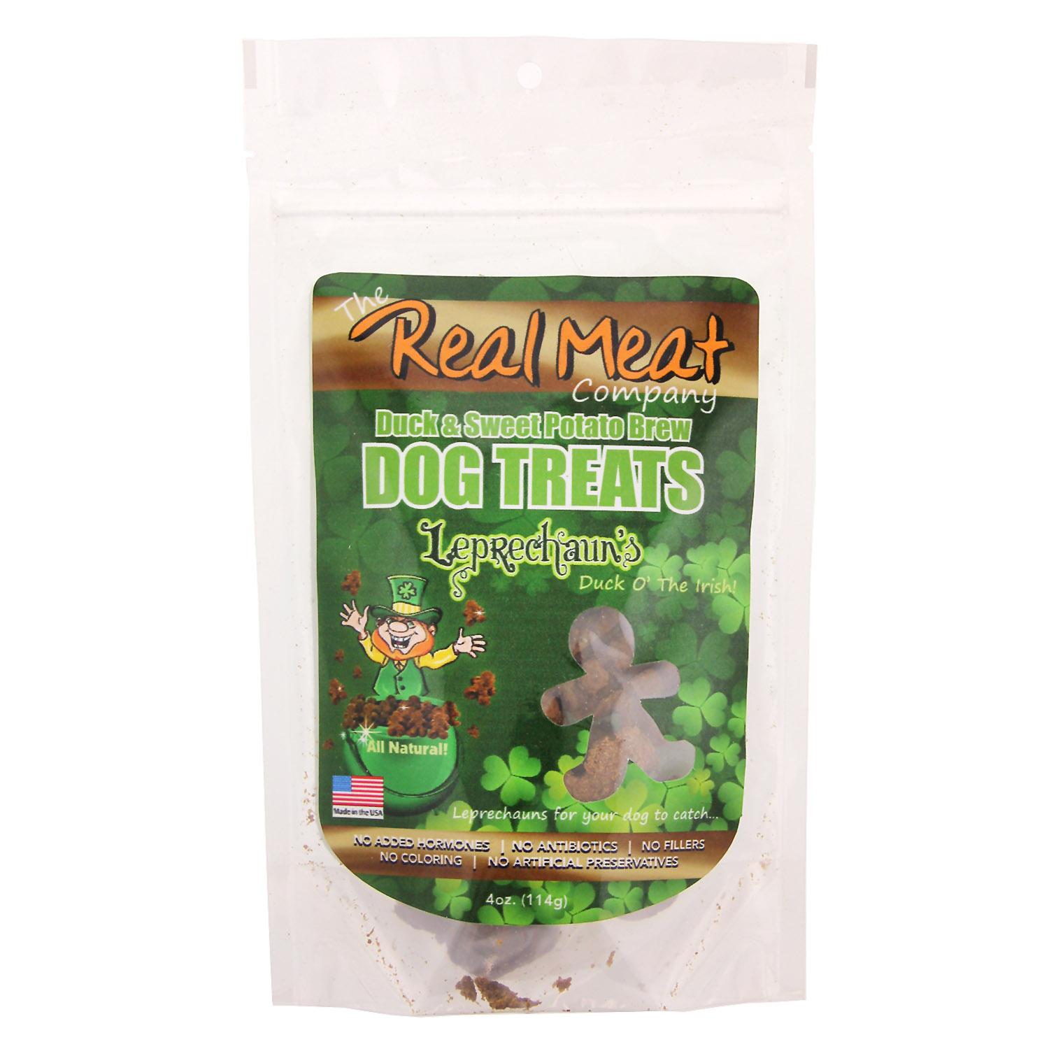 Real Meat Leprechaun Dog Treats - Duck and Sweet Potato