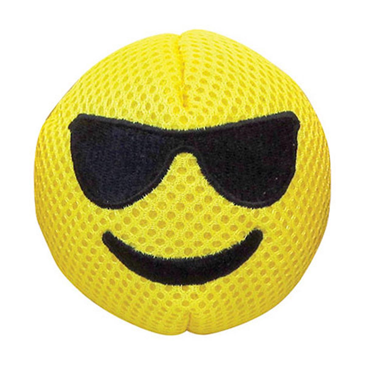 FouFou Dog Emoji Ball Dog Toy - Cool