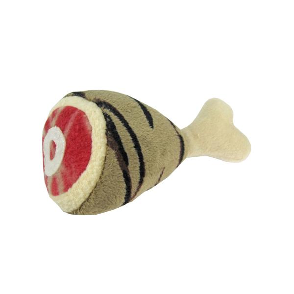 Meat Lovers Dog Toys by Hip Doggie - Tiger Drumstick