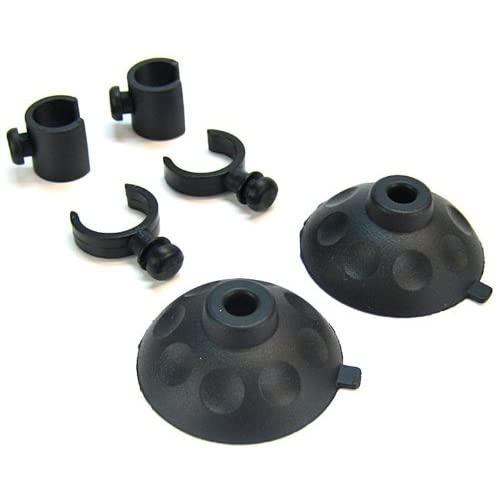 Fluval Suction Cups, (4) 4x12 mm and clips, (8) 4x14 mm (03, 04 and 05 Series)