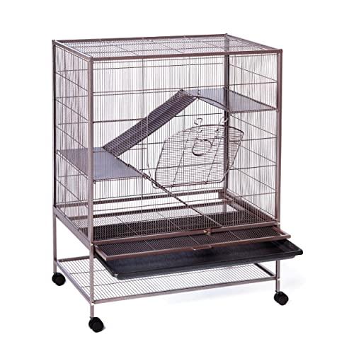 Prevue Rat and Chinchilla Cage 495 Earthtone Dusted Rose, 31 x 20.5 x 40 IN