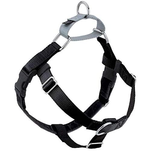 2 Hounds Design Freedom No Pull Dog Harness | Adjustable Gentle Comfortable Control for Easy Dog Walking | for Small Medium and Large Dogs | Made in USA | Leash Not Included | 1
