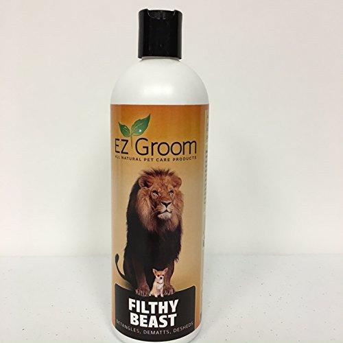 EZ-Groom Filthy Beast Detangler/De-Matting Shampoo - 16 OZ