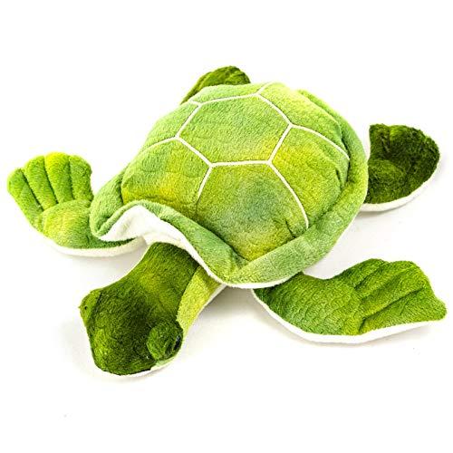 8 Inch Plush Pet Toy Sea Turtle with Squeaker Dog Chew Toy