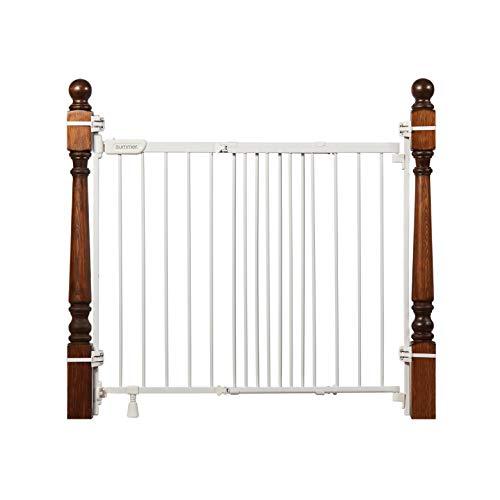Summer Infant 27903Z Banister & Stair Safety Gate with Extra Wide Door, Metal, 31