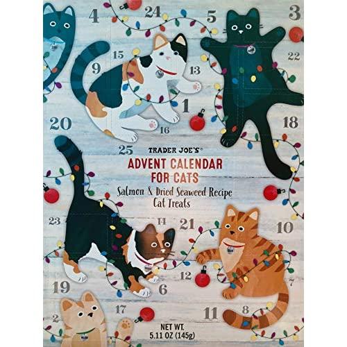 Trader Joes Advent Calendar for Cats - Salmon and Dried, No Color, Size No Size