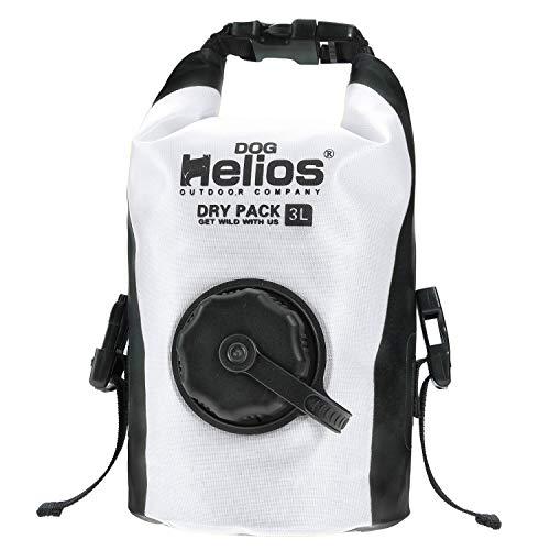 Dog Helios Grazer Waterproof Outdoor Travel Dry Food Dispenser Bag, 3L, White