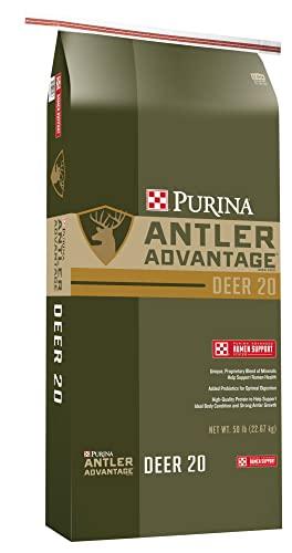 Purina | Antler Advantage Deer 20 ARS Deer Feed | 50 Pound (50 LB) Bag