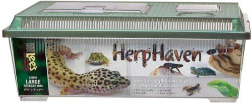 Lees Herp Haven Breeder Box, Large (Lid color varies)