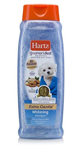 Hartz Groomer's Best Whitening Dog Shampoo 18 Ounce Bottle
