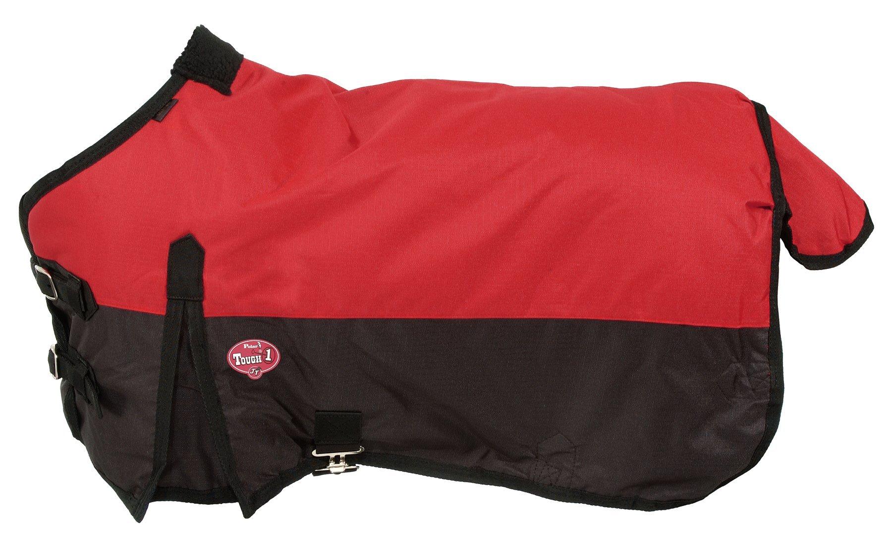 Tough 1 600D Waterproof Poly Miniature Turnout Blanket, Red, 50\\\