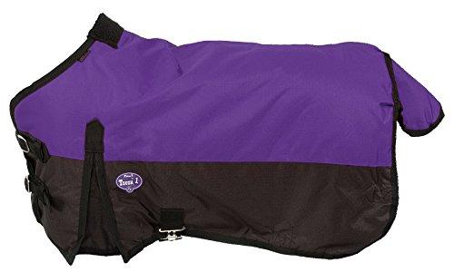 Tough 1 600D Waterproof Poly Miniature Turnout Blanket, Purple, 38\\\