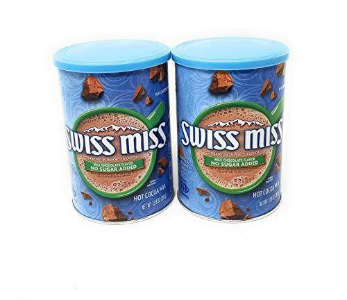 Swiss Miss, Hot cocoa Mix, No Sugar Added - 138 ounce, 2 Pack