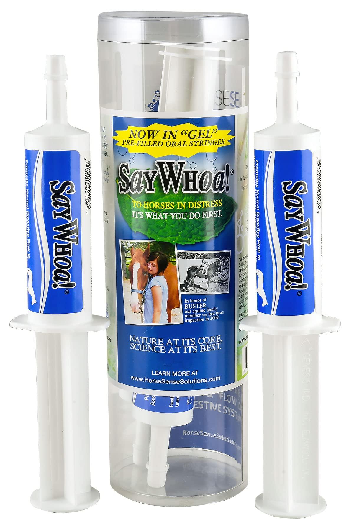 Say Whoa for Horses in Distress: Promotes Normal Digestive Flow, Blue, 4Wx10L