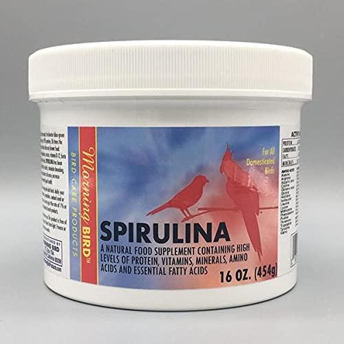 Morning Bird Spirulina for Birds (16 oz)