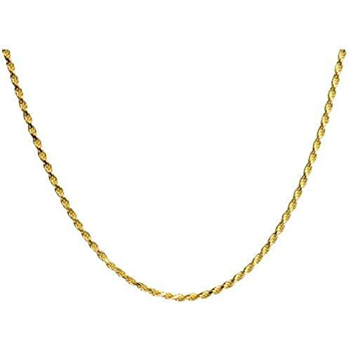 Memorial Gallery 24R-GP Gold-Plated Pet Rope Chain, 24\\\