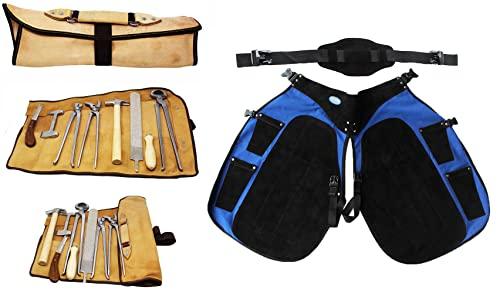 ProRider USA Horse Farrier Tool Equine Hoof Care Tool Kit w/Apron 98498