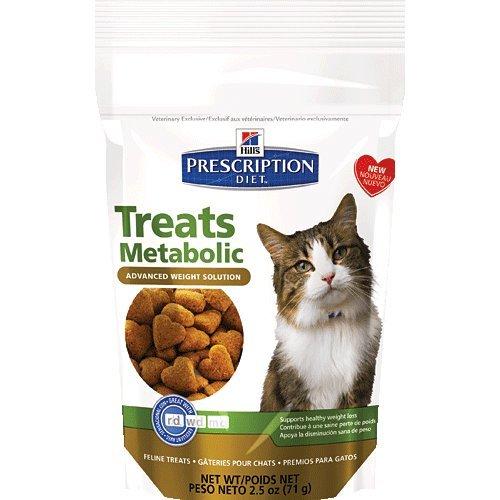 Hill\\\'s Prescription Diet Feline Metabolic Advanced Weight Solution Cat Treats 2.5 oz (2 Bags)